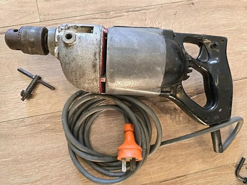 Heavy Duty Drill driver Power tool Antique Vintage 240v 750W 2Krpm Skilsher Cord