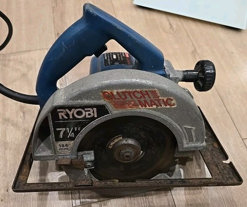 Hand Saw Power Tool Ryobi 184mm 7 1/2" In 1450W 5500/min W-640C Cord Wood Timber