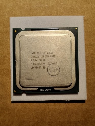 Intel Core 2 Quad Q9550 2.83 GHz 2.8 GHz Quad Core Quad Thread CPU Processor 12M