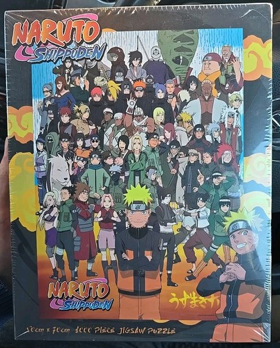 Impact Merch. Puzzle: Naruto Shippuden - Cast 1000 Piece Japanese Art Collectabl