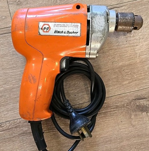 Black And Decker Drill 10mm 2 Speed 350W Workshop Tool