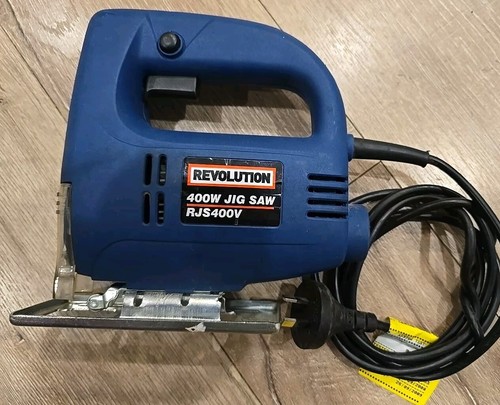 Jigsaw Power Tool Revolution 400W 240v RJS400V Hand Jig Saw Corded Electric used