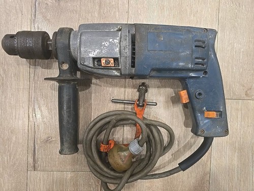 Hammer Drill Corded Impact Drill Heavy Duty Power Tool + Chuck Key Powerful 240v