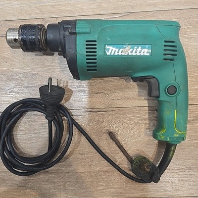 Makita Hammer Drill 710W Corded Impact Driver 3000/min 16mm 13mm M804 Chuck Used
