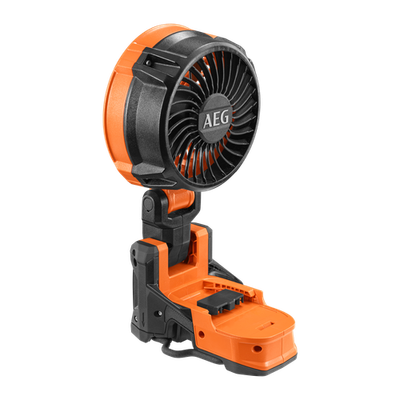 AEG 18V Brushless Sub Compact Magnetic Clamp Fan Skin Workshop Tool