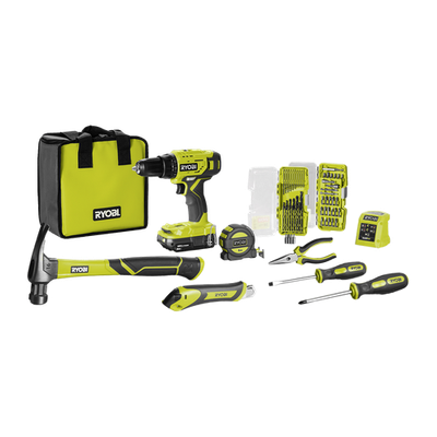 Ryobi 18V ONE+ Home Essentials Kit DIY