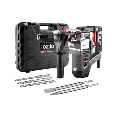 Ozito 1500W 5J Rotary Hammer Drill Kit RHD-1550 Workshop Tool