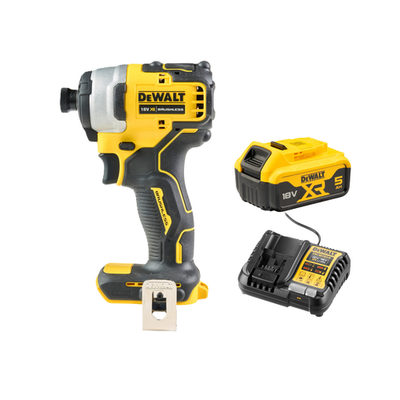 DeWALT 18V 5Ah XR Brushless Atomic Impact Driver Kit Workshop Tool