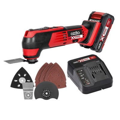 Ozito PXC 18V Compact Multi Function Tool Kit PCMFK-200 Workshop Tool