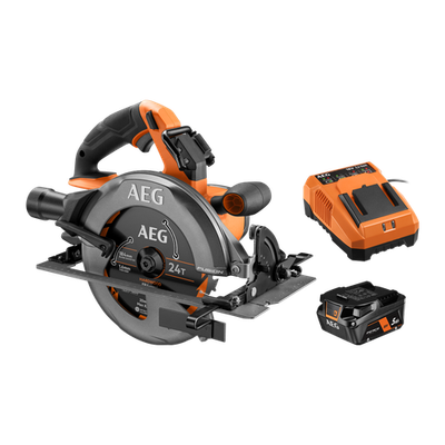 AEG 18V FUSION 184mm Circular Saw 5Ah FORCE Kit Workshop Tool