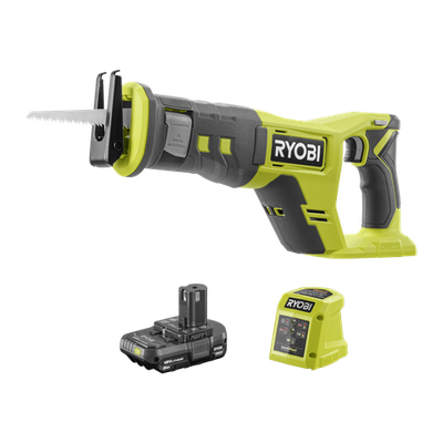 Ryobi 18V ONE+ Reciprocating Saw 2Ah Kit Workshop Tool