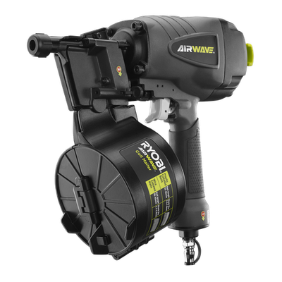 Ryobi Airwave Coil Nailer RA-NC1565-K - Tool Only Workshop Tool