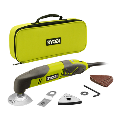 Ryobi 200W Corded Multi Function Tool Kit Workshop Tool