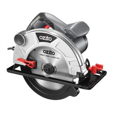 Ozito 185mm 1300W Corded Circular Saw Workshop Tool