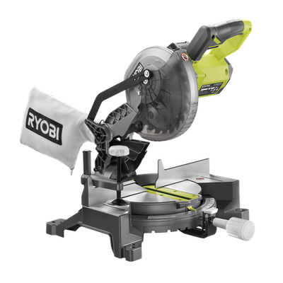 Ryobi 18V ONE+ 184mm Mitre Saw - Tool Only Workshop Tool