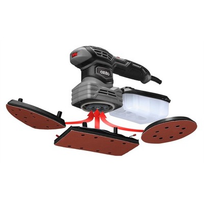 Ozito 200W Multi Sander Kit Workshop Tool