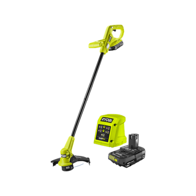 Ryobi 18V ONE+ 25cm 2.0Ah Line Trimmer Kit Door Hardware