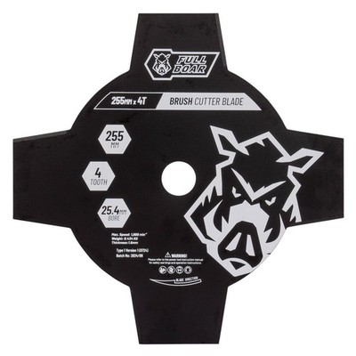 Full Boar 255mm x 4T Brush Cutter Blade Door Hardware