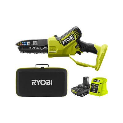 Ryobi 18V ONE+ HP Brushless 6” 15acm Pruning Saw 2.0Ah Kit Workshop Tool