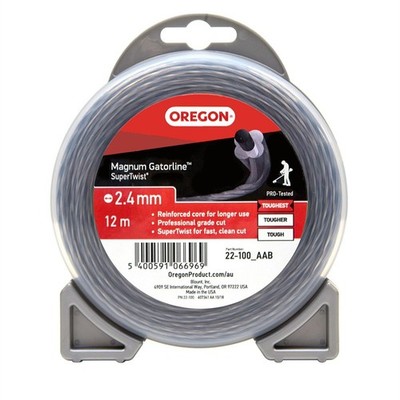 Oregon 2.4mm x 12m Supertwist Trimmer Line Door Hardware