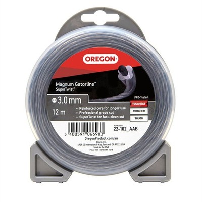 Oregon 3mm x 12m Supertwist Trimmer Line Door Hardware