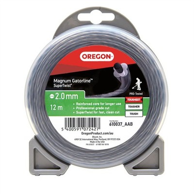 Oregon 2mm x 12m Supertwist Trimmer Line Door Hardware