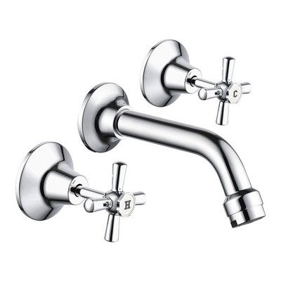 Estilo Chrome Bath Set Home