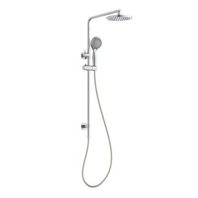 Estilo Chrome 3 Function Twin Rail Shower Set Home