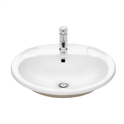 Caroma 1TH White Stylus Allegro Vanity Basin Home Fixture