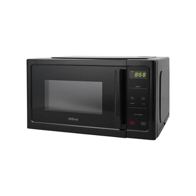 Mistral 25L Black Digital Microwave Home