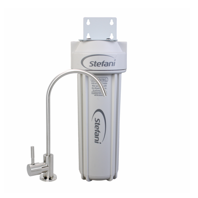Stefani Single Stage Undersink Water Filtration System - Lead Free Home