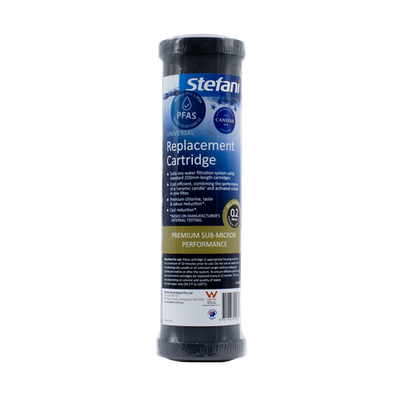 Stefani 0.2 Micron All Carbon Universal Replacement Cartridge - 250mm Auto