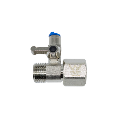 Stefani 1/4" Water Filter Accessory Lead-Free Mains Shut Of Valve Home Fixture