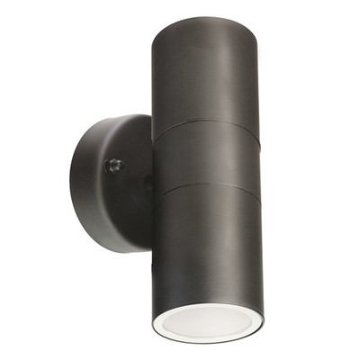 Brilliant Lighting 240V Black Up Down Coolum Light Door Hardware