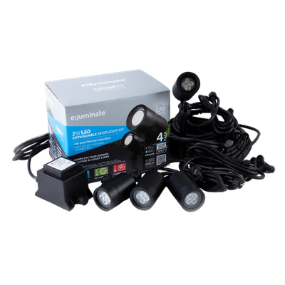 Elluminate Bluetooth Spotlight Garden Kit - 4 pieces Outdoor