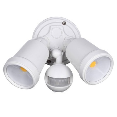 Brilliant White Raptor III Twin Security Light with Sensor Auto Sensor Auto Part