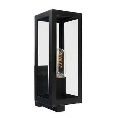 Brilliant 42W Black Manoir Exterior Wall Light Door Hardware