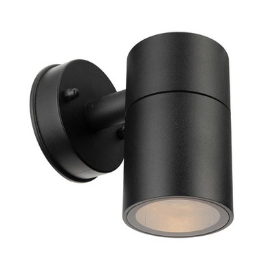 Brilliant 4W Black Tate Fixed DIY LED Wall Light Garden