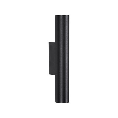 Brilliant 23cm Black Artisan Architectural Up-Down Spot Light Workshop Tool