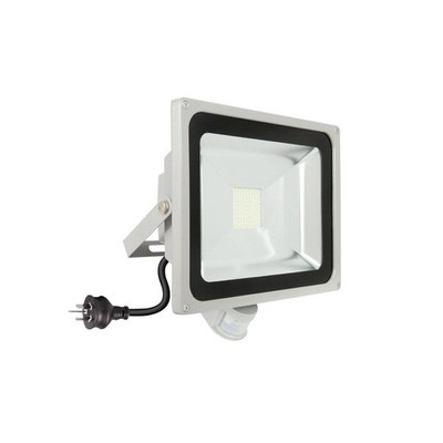 Brilliant 50W Grey Ranger III DIY LED Sensor Flood Light Auto Sensor Auto Part