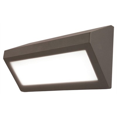Brilliant Charcoal Berwick Wedge Bunker Exterior Wall Light Door Hardware