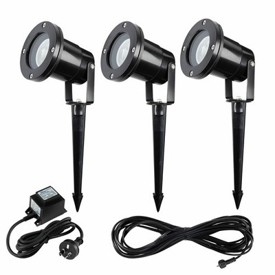 Brilliant Beth LED Low Voltage DIY Garden Light Kit - 3 pieces Door Hardware