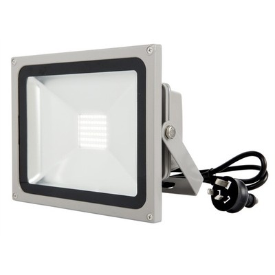 Brilliant 50W Grey Ranger III DIY LED Panel Flood Light Door Hardware