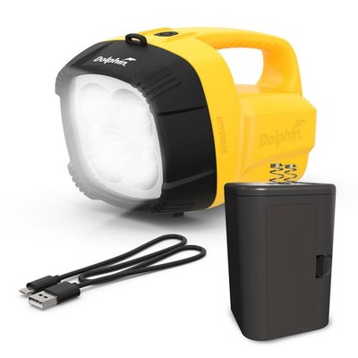Eveready Dolphin Hybrid Rechargeable Floating LED Lantern 500 Lumen Garden Light
