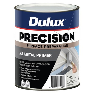 Dulux Precision 1L All Metal Primer - 1L Car Interior Auto