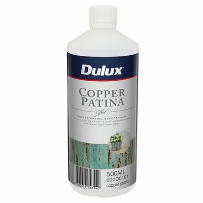 Dulux 500ml Design Copper Patina Effect Solution Car Interior Auto