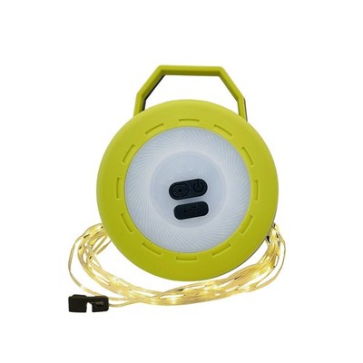 Click 10m Rechargeable LED Camping Retractable String Lighting Light Home