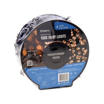 Lytworx Warm White Fairy Lights - 1000 pieces Home DIY