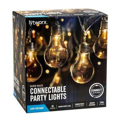 Lytworx 20 Warm White Connectable Party Lights Home DIY