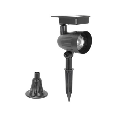 Luxzone 35cm 60lm Aluminium LED Solar Pathway Light Door Hardware